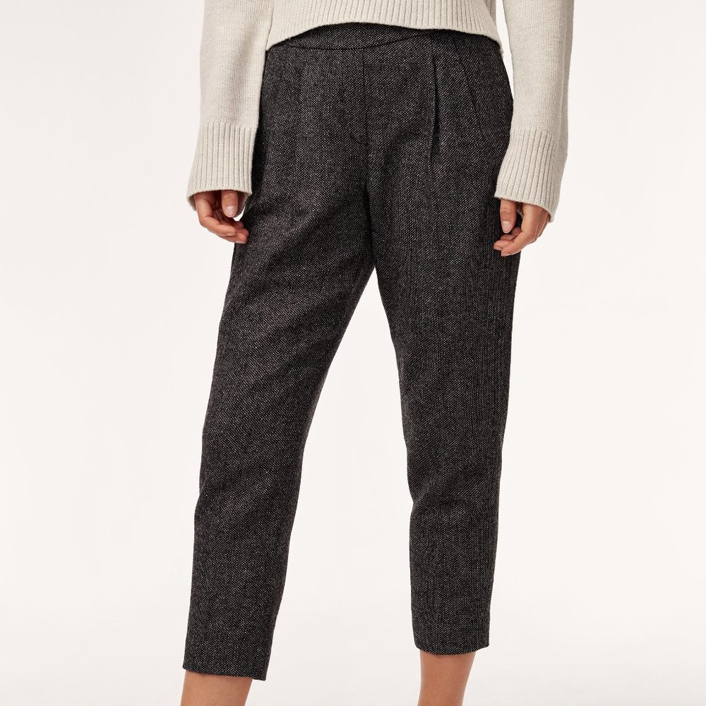 Aritzia Babaton Cohen wool pants trousers